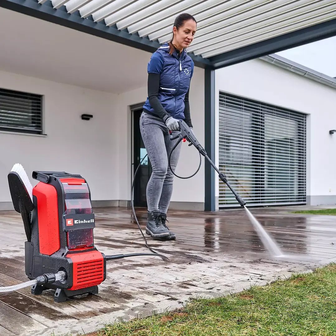 Hidrolavadora inalámbrica HYPRESSO 36/105 + 2 Baterías 18V 2,5Ah 4