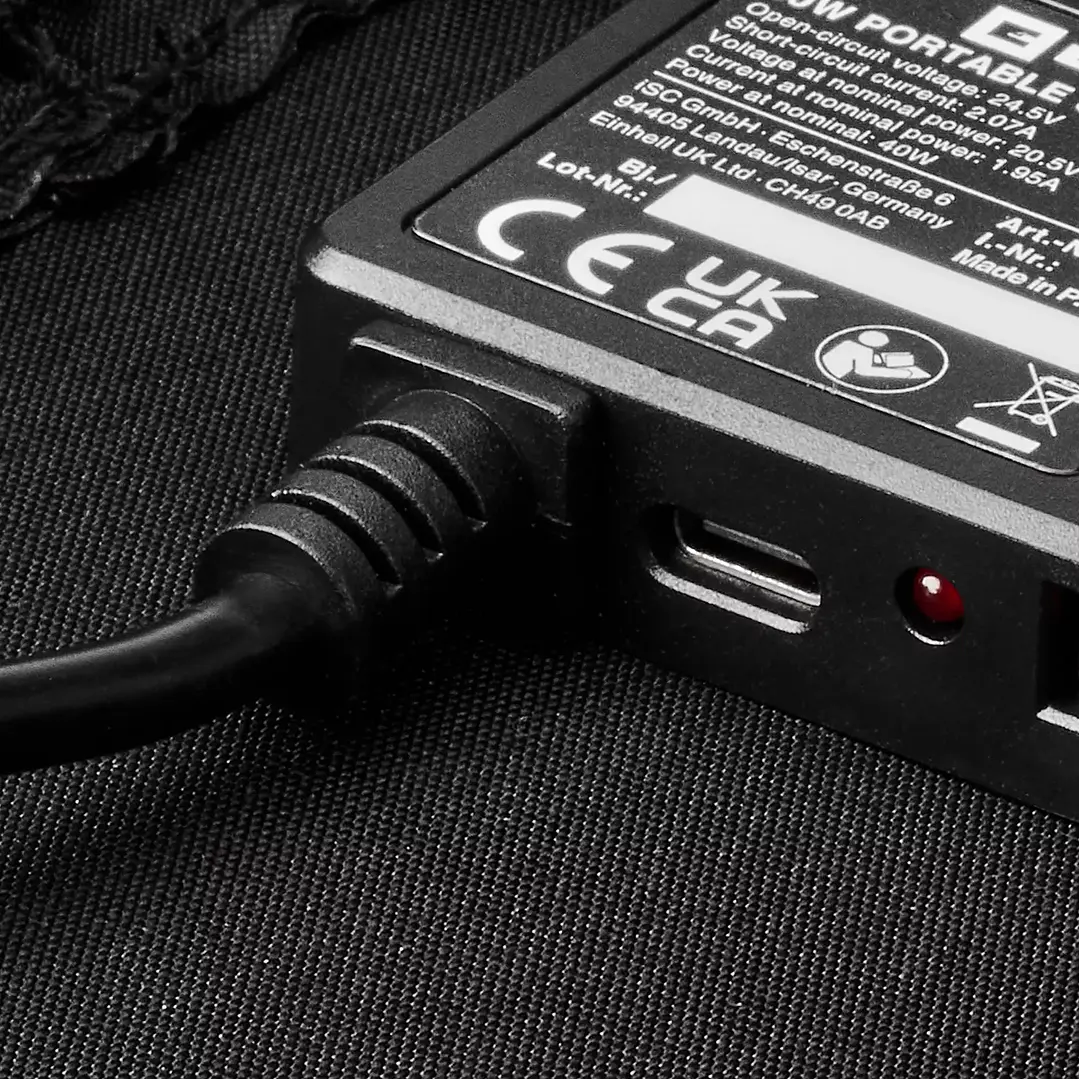 Panel Solar 40W Einhell Cargador Solar Portátil para Uso Eficiente 4