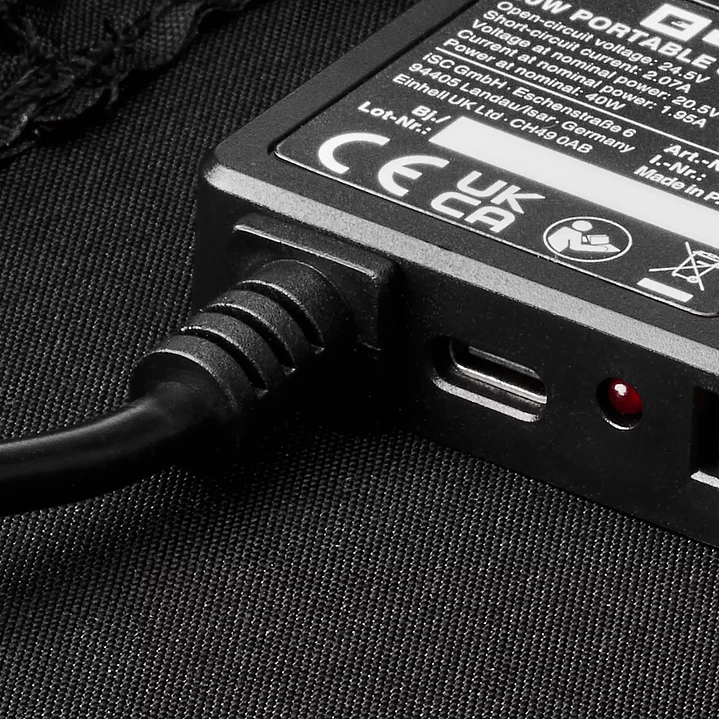 Panel Solar 40W Einhell Cargador Solar Portátil para Uso Eficiente 4