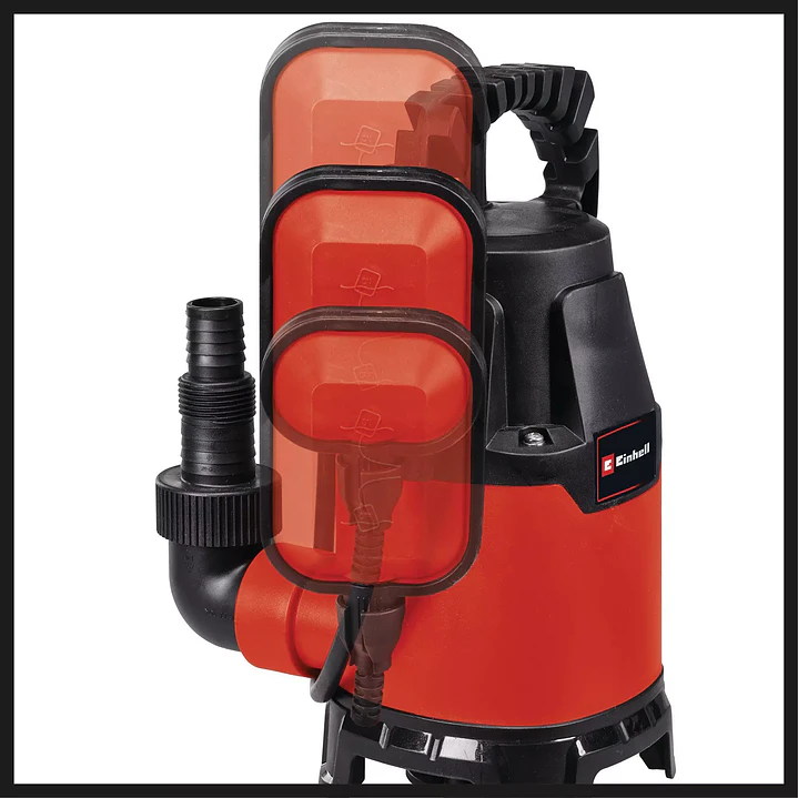 Bomba de Aguas Sucias GC-DP 3325 Einhell 330W para drenaje eficiente 6