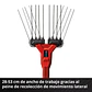 Cosechadora Inalámbrica de Olivos y Frutas GE-FS 18/53 Li-Solo Einhell 18V - Miniatura 5