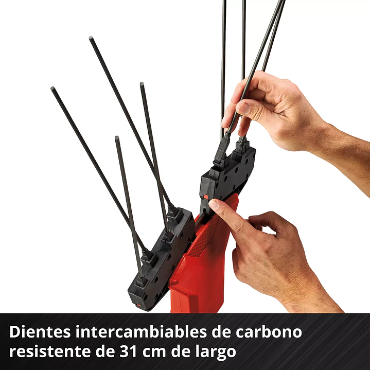 Cosechadora Inalámbrica de Olivos y Frutas GE-FS 18/53 Li-Solo Einhell 18V 6