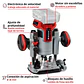 Recortadora inalámbrica Einhell TP-RO 18 Li BL + Kit 18V 4,0Ah | Potencia y precisión - Miniatura 3