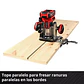 Recortadora inalámbrica Einhell TP-RO 18 Li BL + Kit 18V 4,0Ah | Potencia y precisión - Miniatura 9