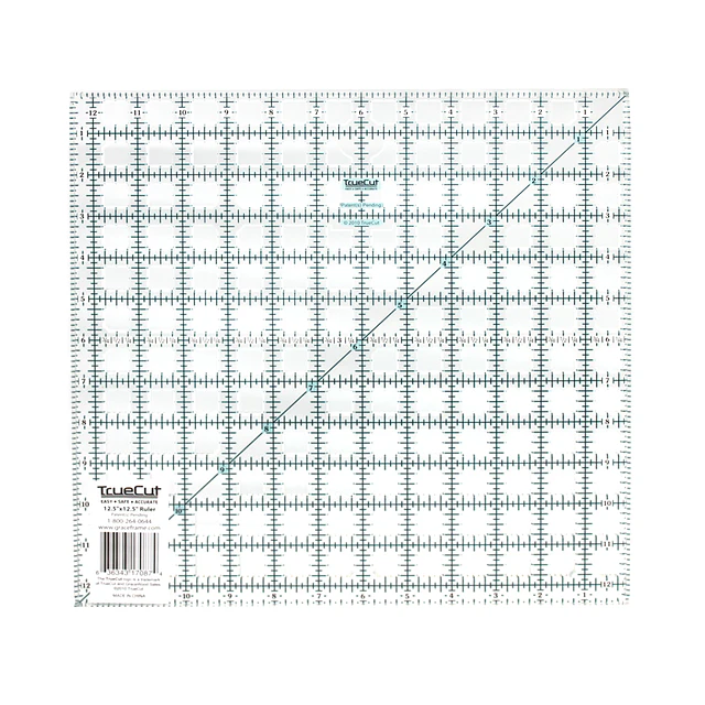 REGLA (12.5″X12.5″) PARA PATCHWORK Y QUILTING
