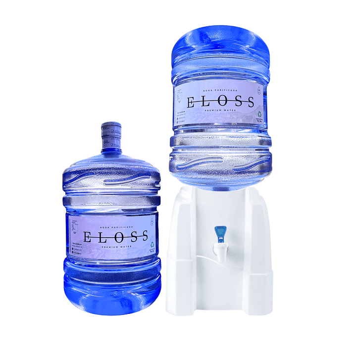 Pack soporte plástico + 2 bidones 20 litros 1