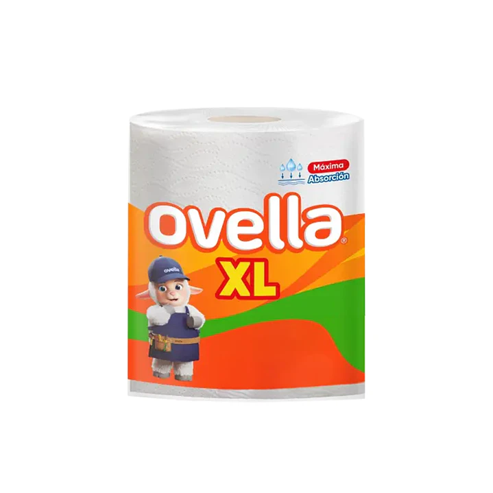 Toalla De Papel Ovella XL Doble Hoja 80 mt 1