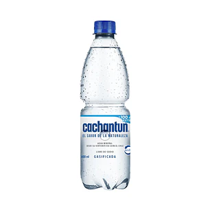 Agua Mineral con Gas 600 ML