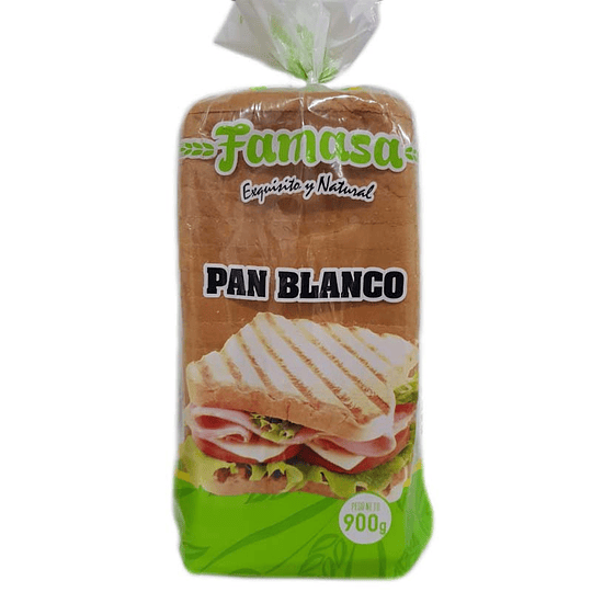 Pan molde blanco Famasa 900 g