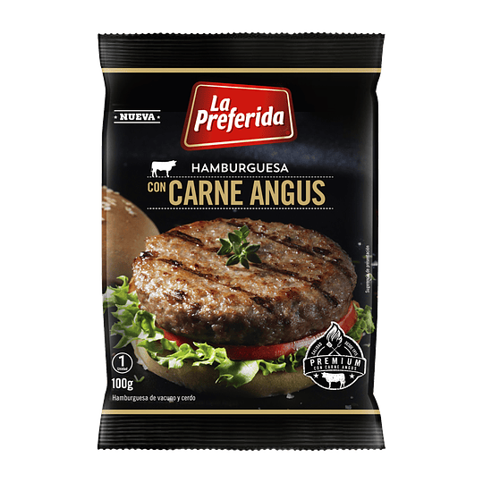 Hamburguesa Angus La Preferida 100g