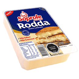 Queso Rodda Laminado Soprole 500 g