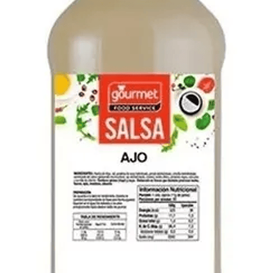 Salsa de Ajo Gourmet 1 litro