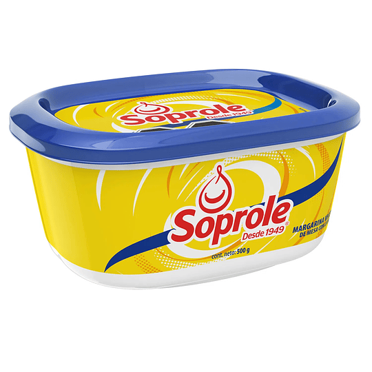 Margarina Soprole pote de 500grs
