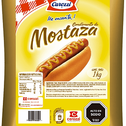 Mostaza Carozzi 1 kilo