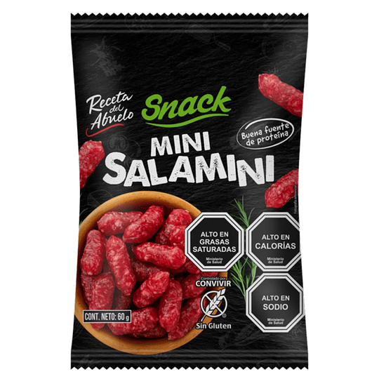 Snack Mini Salamini  60g