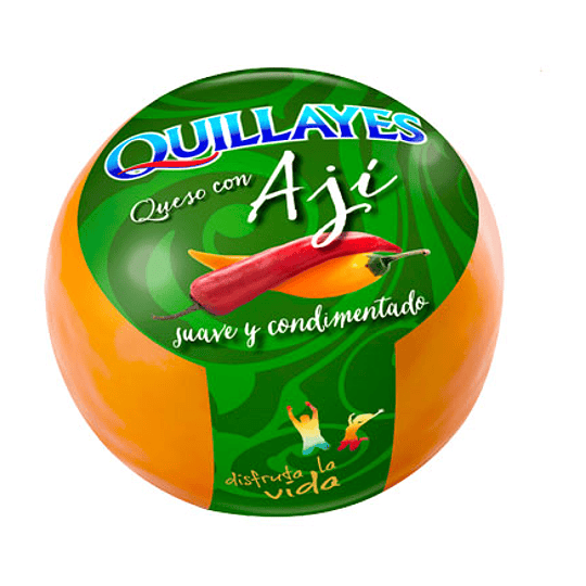 Queso c/ají bola Quillayes 325gr