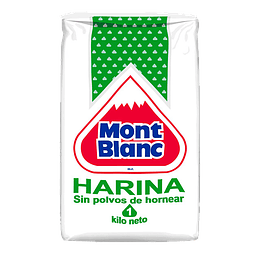 Harina s/polvo Mont Blanc kilo