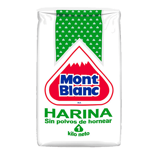 Harina s/polvo Mont Blanc kilo