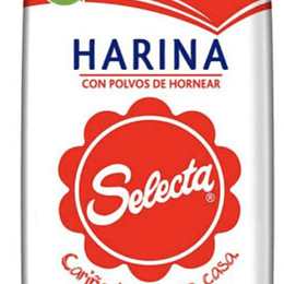 Harina con Polvos de Hornear Selecta de Kilo