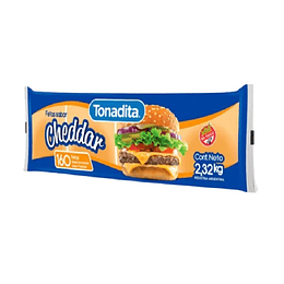 Queso Cheddar Tonadita 250g