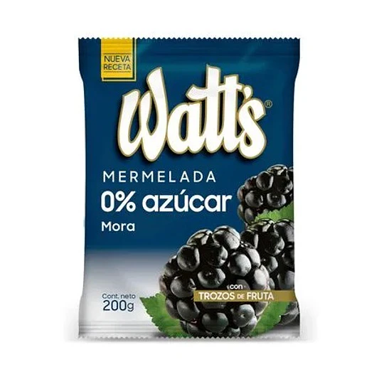 Mermelada Light Mora/Frutilla Watts