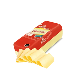 Queso Gauda Laminado Soprole  250 g  granel