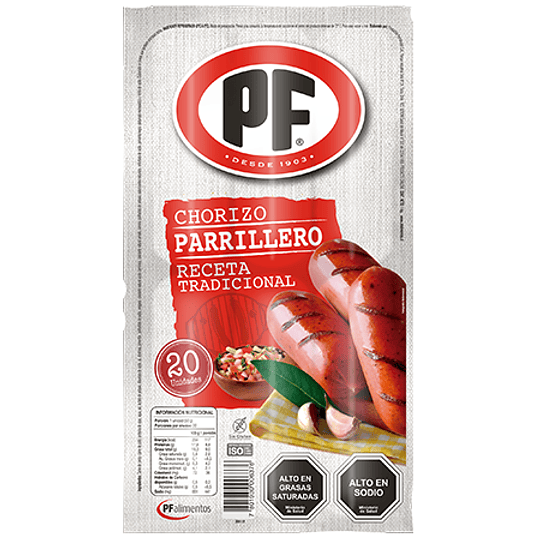 Chorizo Parrillero PF 1kg 