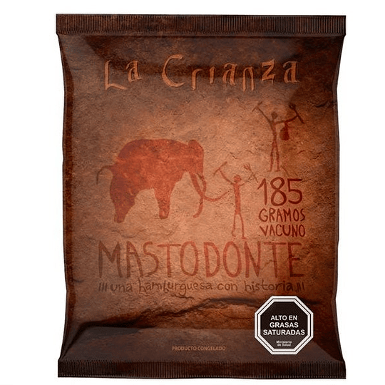 Hamburguesas Mastodonte 185 g