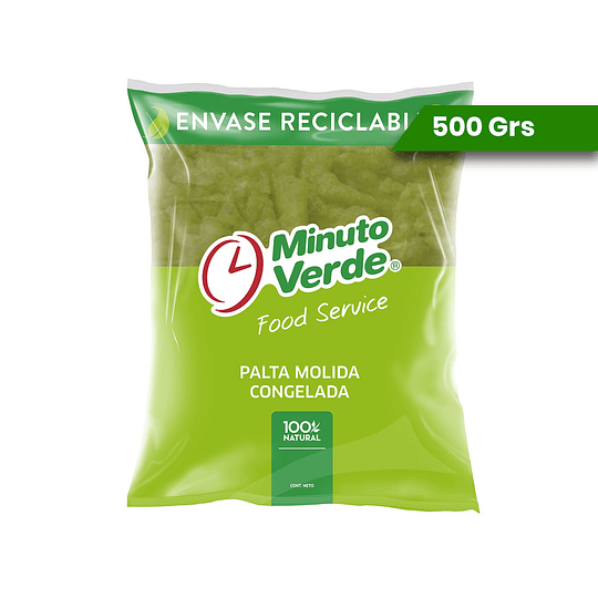 Pulpa Palta Minuto Verde 500 g