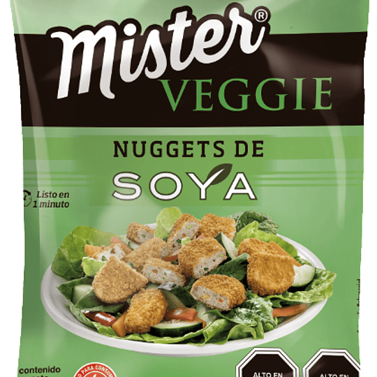 Nuggets de Soya Mister Veggie 400g