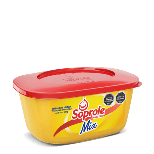 Mantequilla mix Soprole 1/2 kilo