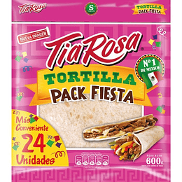 Tortillas Pack Fiesta Mediana Tia Rosa 24 x 14 cm