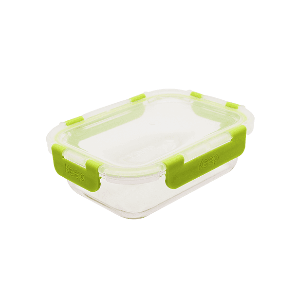 Hermético Vidrio Rectangular Fresh Keep  1520 ml 4