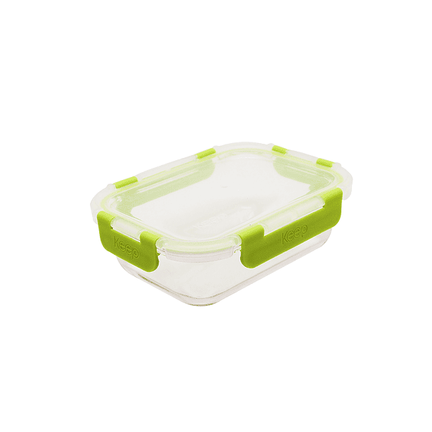 Hermético Vidrio Rectangular Fresh Keep  1040 ml 1