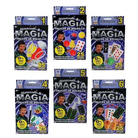 Set De Magia - 25 Trucos Espectaculares - Set 2