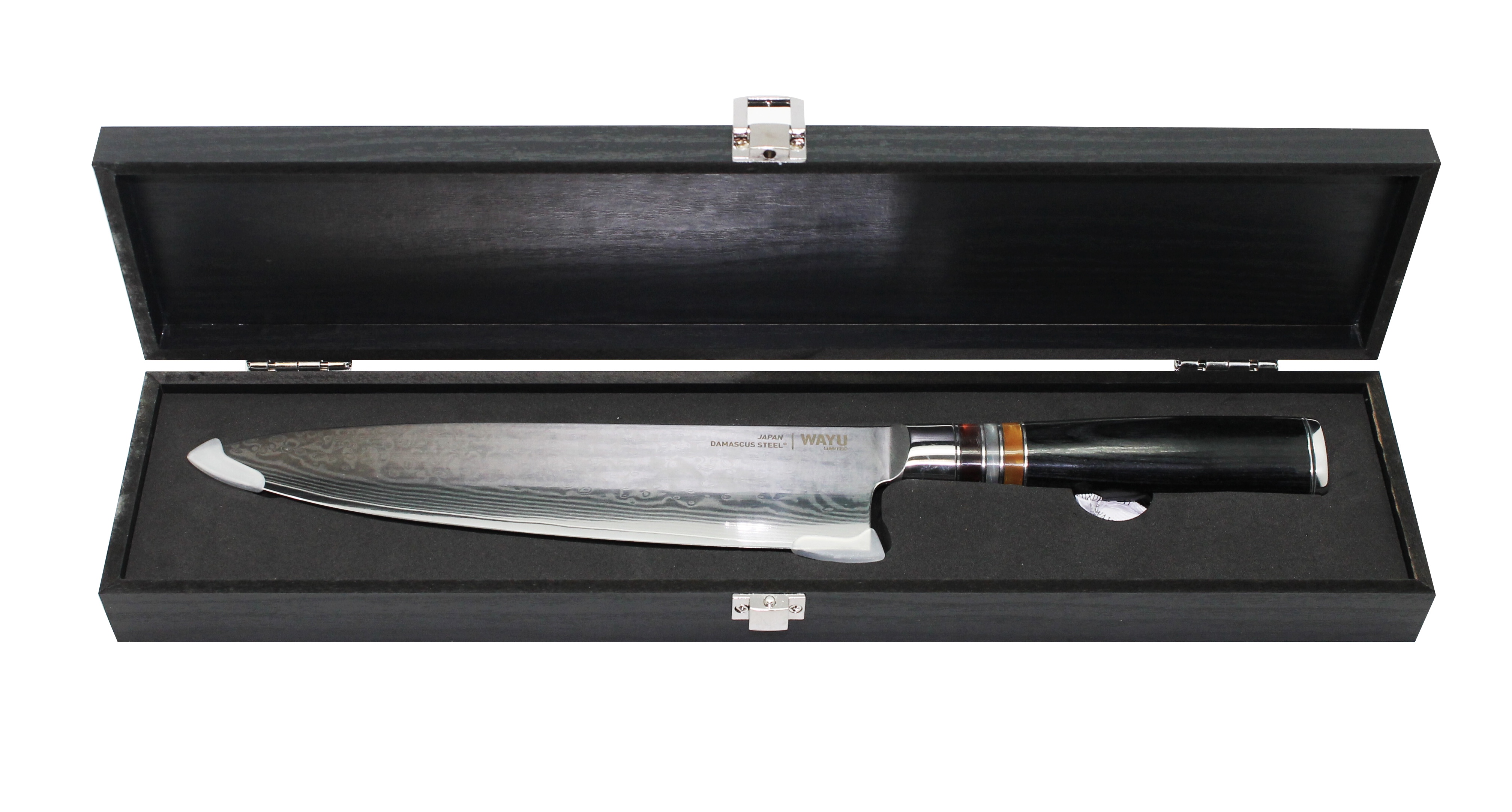 Cuchillo Damascus Black Pakka Wayu Limited® (TOTAL 33 CM