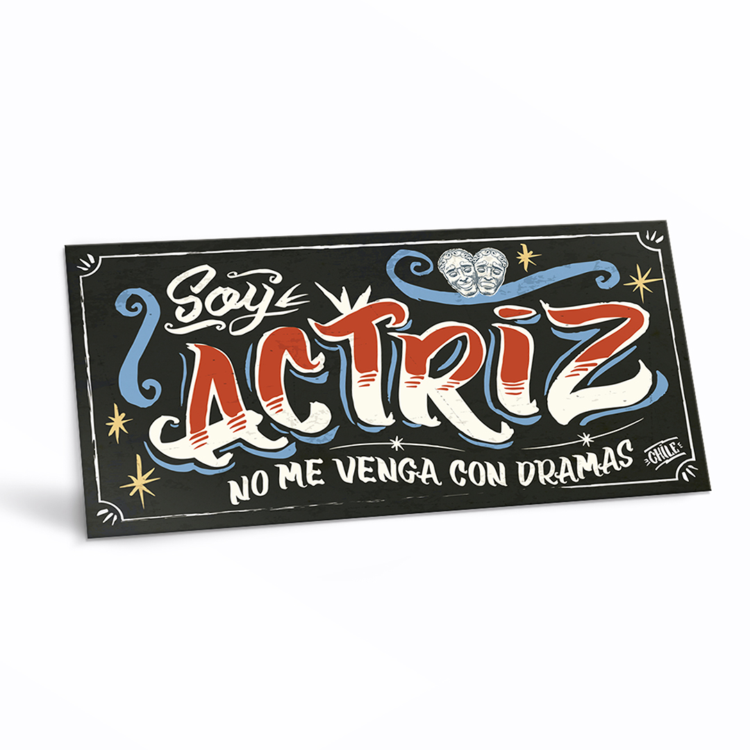 Cartel Soy Actriz