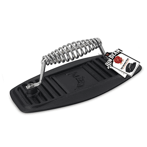 Prensa Para Carnes Grill De Hierro Fundido Jim Beam