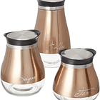 Set 3 Contenedores Cooper Premium Cobre Le Regalo® 1