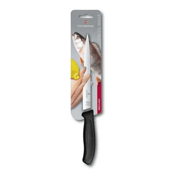 Cuchillo para filetear Pescado Swiss Classic 20 Cm Victorinox® Rojo 1