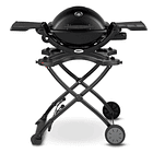 Parrilla a gas Weber ® Q 1200 + Carrito Portátil Negra  1