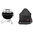 Parrilla a carbón Smokey Joe Premium + Funda Premium Weber 1