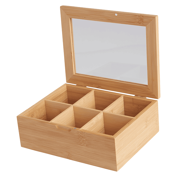 Caja Bambú para el té 1