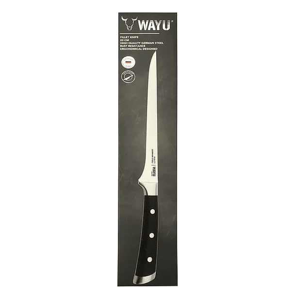 Cuchillo Filetero Wayu Profesional ® (Total 33 CM.)  2