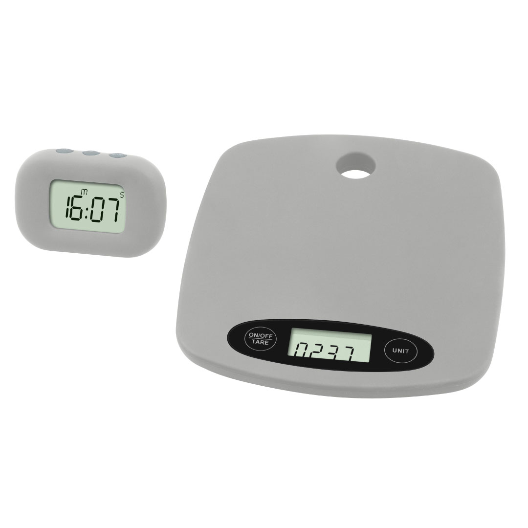 Set Balanza Digital Soft Touch + Timer Digital Day