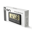 Temporizador Magnetic Timer & Reloj Combi B:ON Digital Negro 1