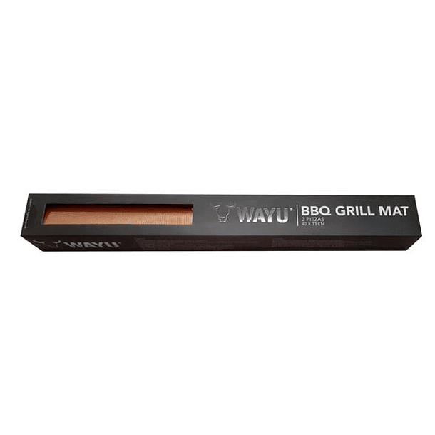 BBQ Mat Parrillero Wayu® COPPER SERIES 2 Piezas 40x33 Cm ELPARRILLERO