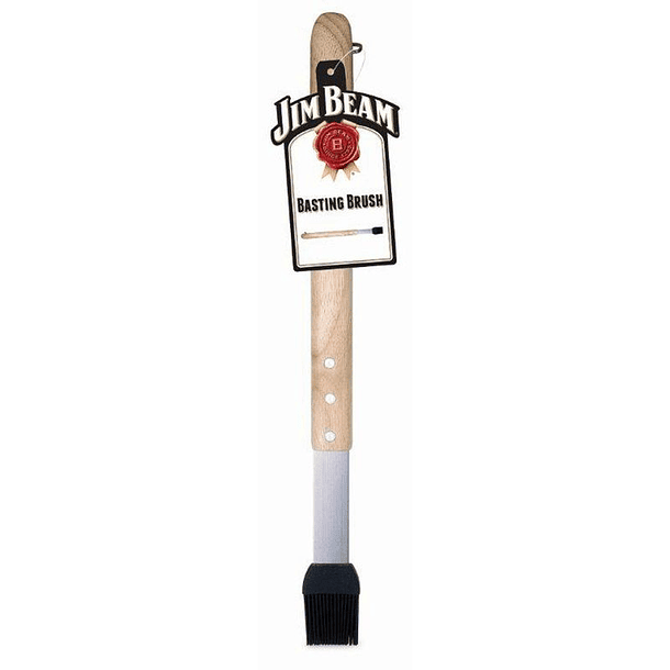 Pincel Silicona con mango madera 43cm  Jim Beam 1