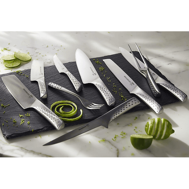 Cuchillo del Chef Deluxe Weber Style 36 cm Total 5