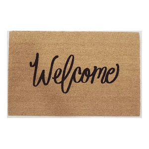 Limpiapiés Natural Flocked 40x60 Cm Welcome